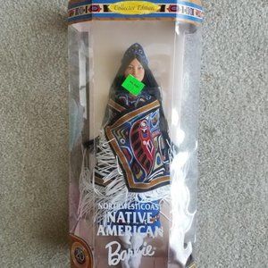 Northwest Coast Native American Barbie Doll